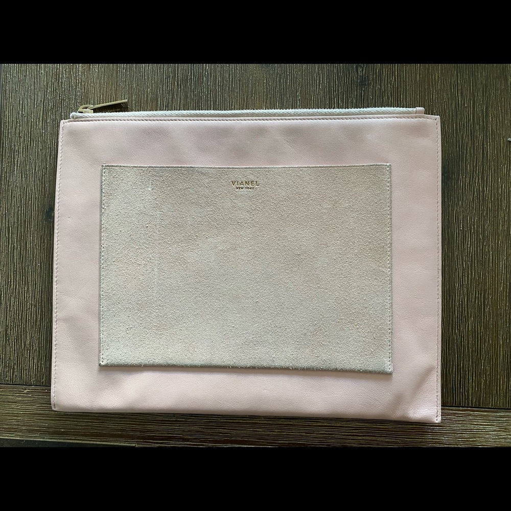 Vianel New York zippered clutch